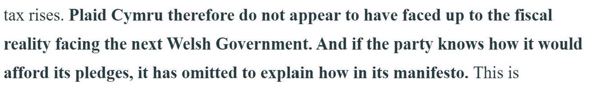 ReformDaily_'s tweet image. 🚨 Lee Nallalingham highlights a damning assessment of Plaid Cymru’s budget plans

He points to the Institute for Fiscal Studies, which says the party hasn’t explained how it would fund its promises

Serious questions over the numbers 

#ReformUK #Wales #Politics