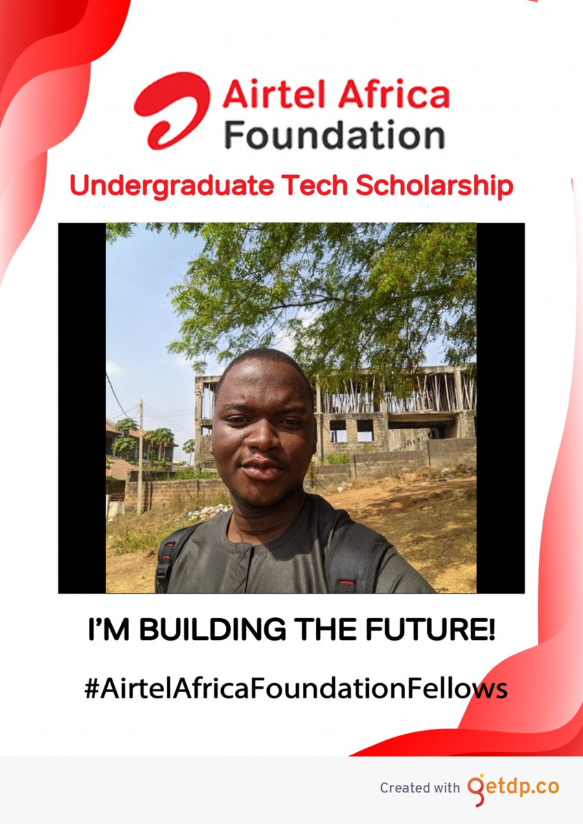 I’m excited to be selected as an Airtel Africa Foundation Fellow for the 2026 cohort.

Grateful for the opportunity to grow, learn, and keep building.

<a href="/AirtelNigeria/">Airtel Nigeria</a>
<a href="/airtelafrica/">Airtel Africa</a> 
@AirtelAfricaFoundation

#AirtelAfricaFoundationFellows
#AirtelTechScholarship