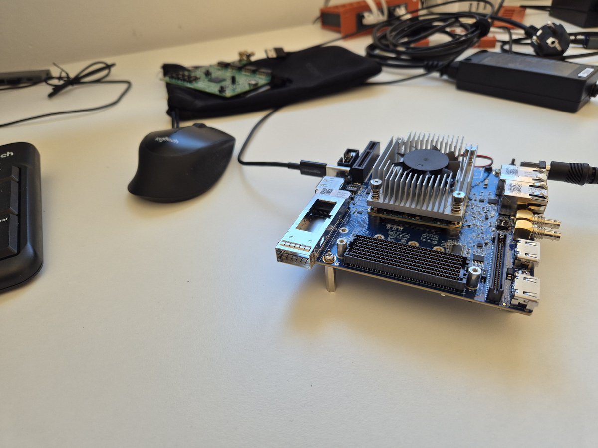 controlpaths's tweet image. Talking about new #FPGA that landed recently on my desk, look this beautiful board from @iwave_systems 

It features a powerful Versal ACAP that I am going to use in my next talk. 

Stay connected!