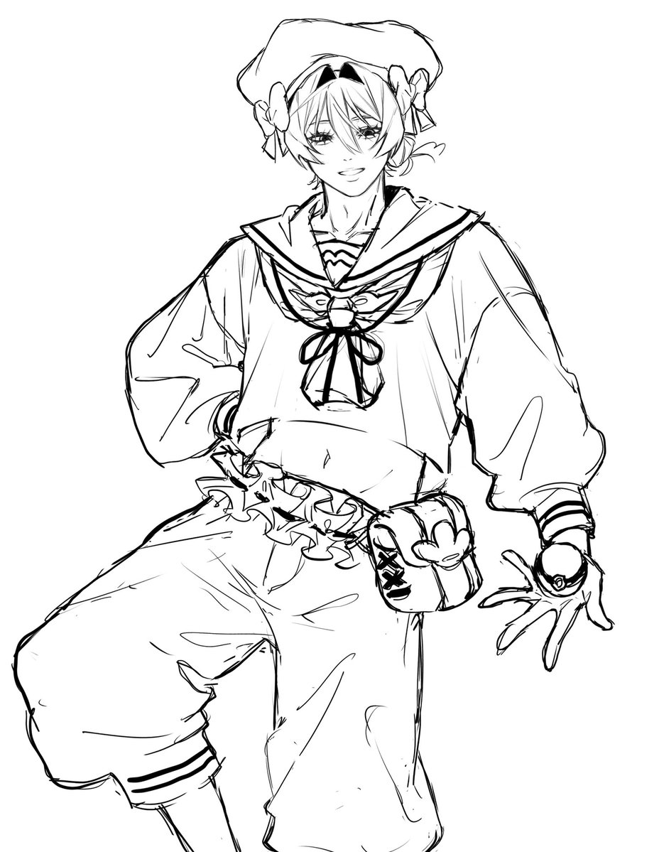 ポケモン風と私の絵柄