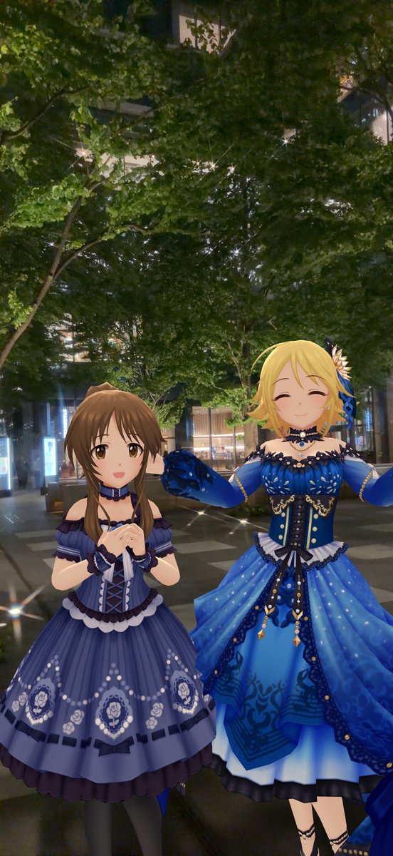 都心の森と森の妖精さんたち🧚

#デレステAR #デレスポAR #高森藍子 #梅木音葉 #高森藍子のスクラップブック