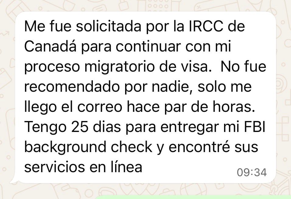 LegalMexicoCom's tweet photo. Es completamente normal que Immigration, Refugees and Citizenship Canada (IRCC) te solicite el FBI Background Check para continuar con tu proceso

Somos especialistas y podemos ayudarte a tramitar tu récord de antecedentes del Federal Bureau of Investigation (FBI) desde México🇲🇽 https://t.co/EJeK7kWJ0b