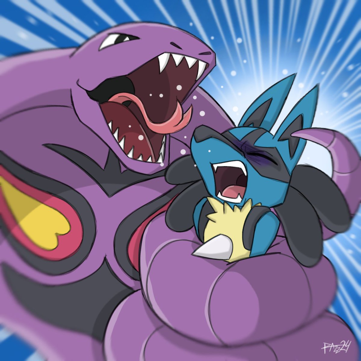 [Repost]
No fists no fight, a huge advantage against Fighting types!