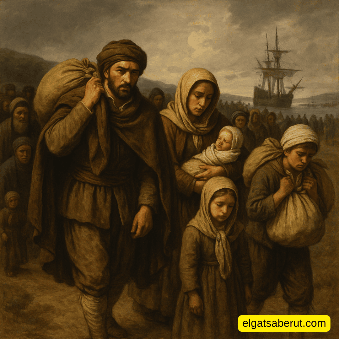 El 17 d'abril del 1610, Felip III de Castella promulgava l'edicte que expulsava els moriscos de Catalunya, dins d'un procés general d'expulsió d'aquest col·lectiu dels seus dominis.

S'acusava als moriscos de no haver-se cristianitzat del tot (cosa que en molts casos era veritat)