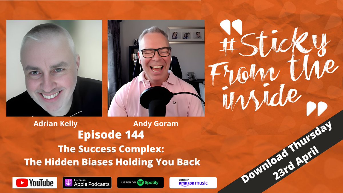 Sticky From The Inside Podcast with Andy Goram tweet media