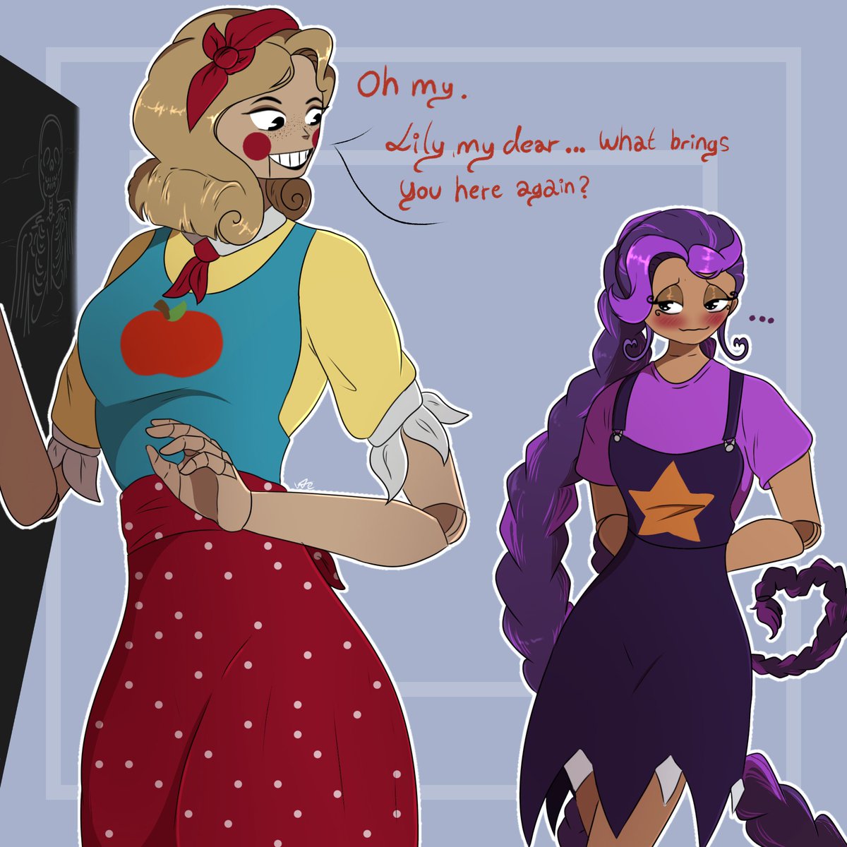 P_WHATEVER_G's tweet image. I can finally die in peace 

.
.
.
#MissDelight #LilyLovebraids #applebraids