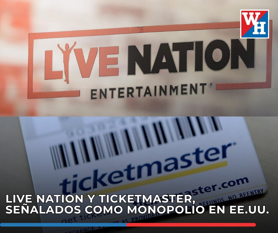 WestchesterHisp's tweet image. 🚨 Veredicto histórico 🚨
Un jurado federal concluye que Live Nation y Ticketmaster ejercen monopolio en la venta de entradas de conciertos en EE.UU.
Detalles 👉 westchesterhispano.net/live-nation-ti…
#LiveNation #Ticketmaster #Monopolio #Noticias #Musica