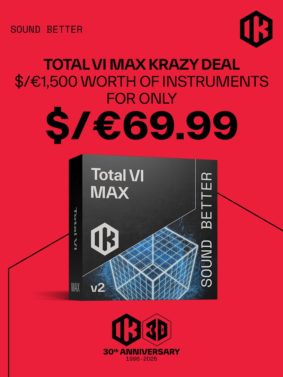 IK Multimedia tweet media