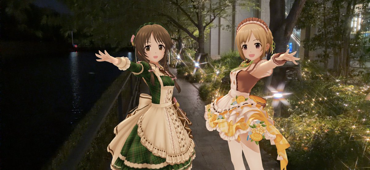 お濠端のメイドさんFlowery🌼

#デレステAR #デレスポAR #高森藍子 #相葉夕美 #Flowery #高森藍子のスクラップブック