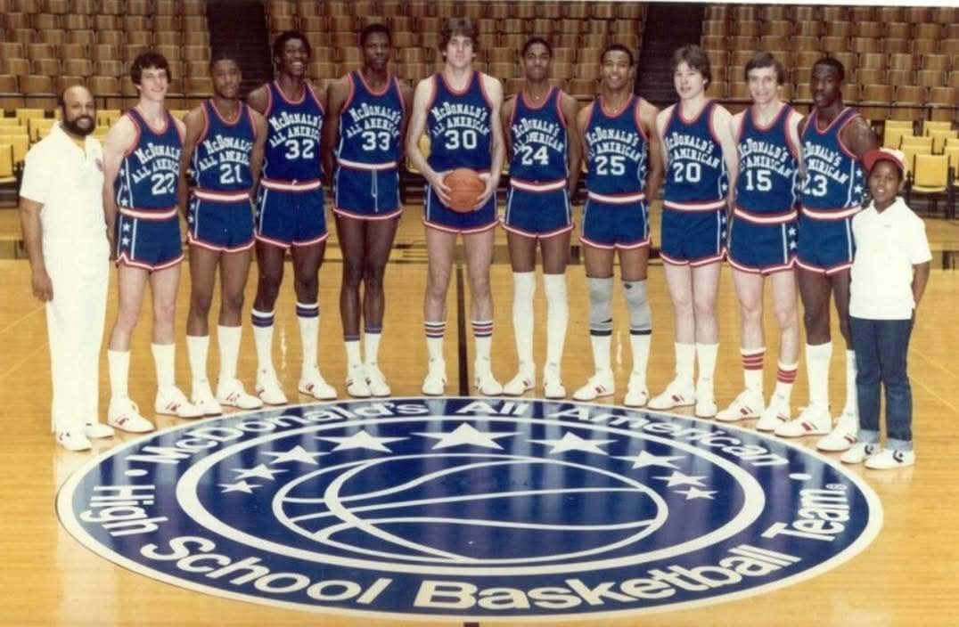 HoyaOptimist33's tweet image. 1981 McDonald's All-Americans #ThrowbackThursday