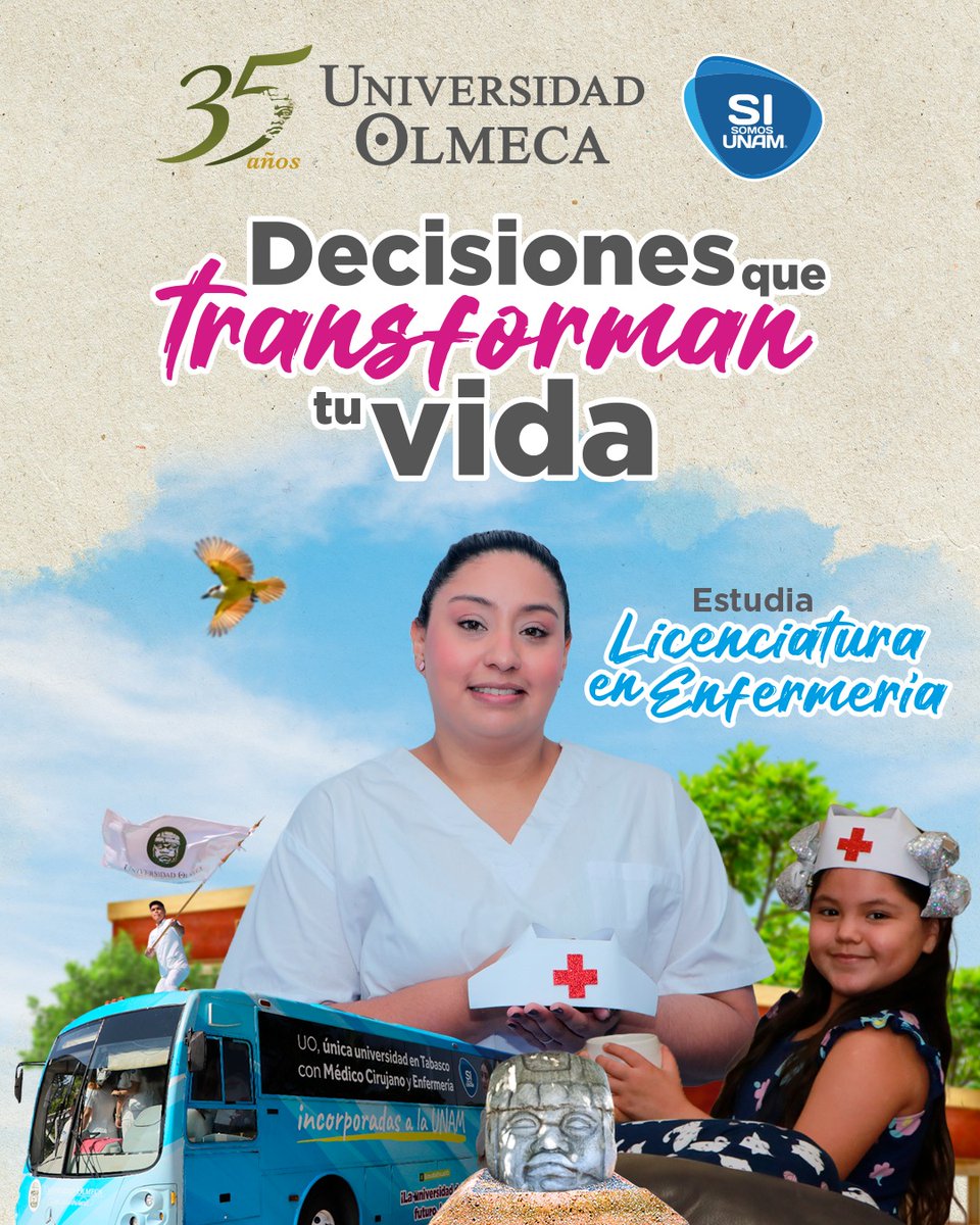 UOlmeca's tweet photo. Prepárate profesionalmente en el área de la salud de la manera más efectiva, y desarrolla las técnicas de calidad para el cuidado humano de acuerdo a las necesidades de la población actual.   

¡Infórmate y regístrate! https://t.co/u1zvjnVIdv  

#SomosUO #EstudiaEnLaOlmeca https://t.co/f48QqfSQn8