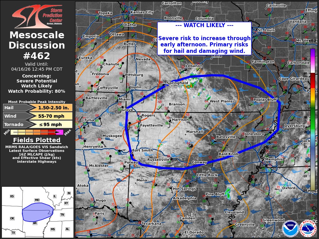 11:12am CDT #SPC_MD 0462 , #kywx #tnwx #mowx #arwx #okwx, spc.noaa.gov/products/md/md…