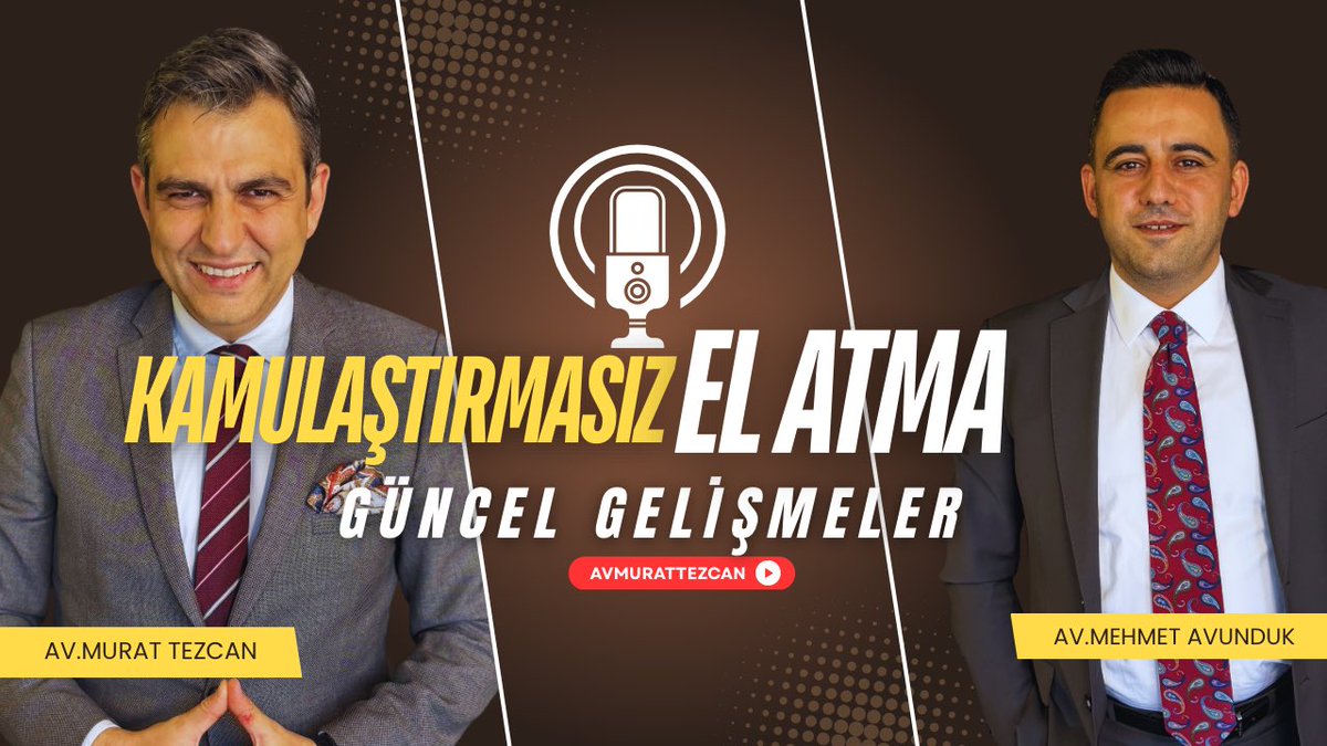 Av.Murat Tezcan tweet media