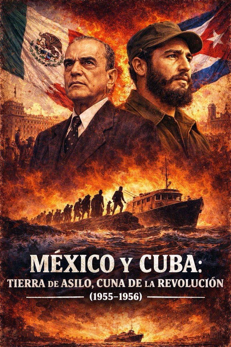 🇲🇽🇨🇺⚔️🇺🇸

La Revolución cubana fue posible gracias al refugio que los jóvenes del Movimiento 26 de Julio encontraron en México. Sin embargo, hubo otras dos piezas clave para la victoria revolucionaria.

La primera, por contradictorio que parezca, fue Miami. Allí se estableció una