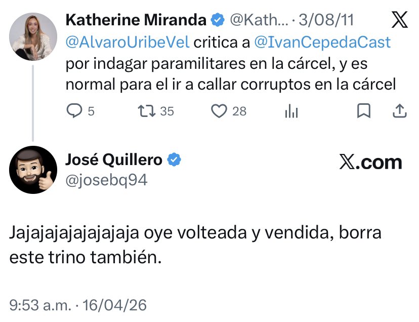 José Quillero tweet media