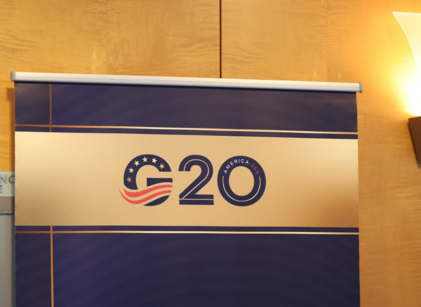 MOF_Japan's tweet image. 【G20 #ワシントンDC🇺🇸】
現地時間16日、片山大臣は #G20 財務大臣・中央銀行総裁会議に出席しました。