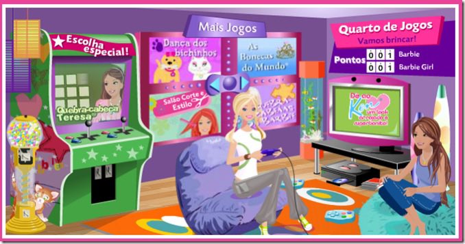 Click jogos e jogos de meninas moldaram meu lado gamer