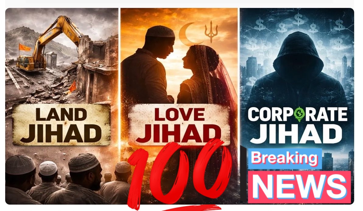 AMARMECH456's tweet photo. @jav_j21 @IAbhay_Pratap HalloDEAR INDIA🇮🇳#INDIANS= #HINDU🕉INDIANS Around ONLY,
#ALERT:ToUpRooT jiHadish T0DAy=n0W.!!
#WARNING:INDIA'sRESPECTED LAW #EnforcementAGENCY MUST CHECK tHis Community24×7.!!
Otherwise,
WE-THE TRUE Blooded BHARATHiyas=#HINDUS🕉 wiLL4GeT.!!Hu tHeY aRe Where tHeY r & WhaTtHey r..! https://t.co/c0pjA0uhil