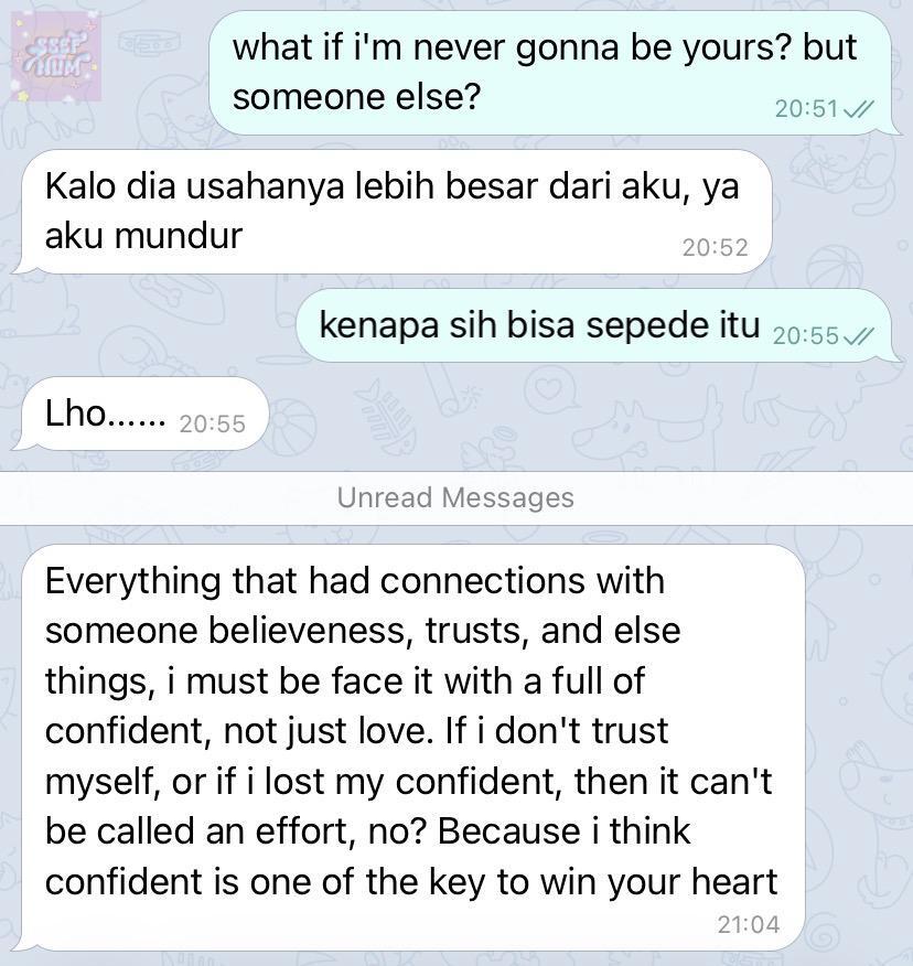 jangan terlalu di my type my type kan lah. -rl