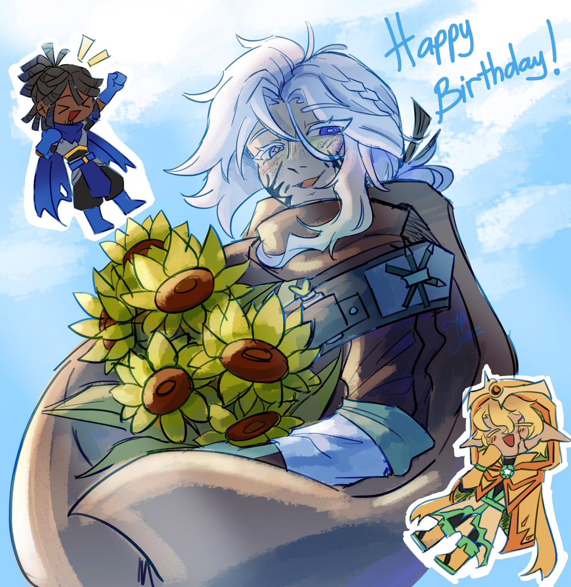 A bit late, but happy birthday Ink!
#Inksans