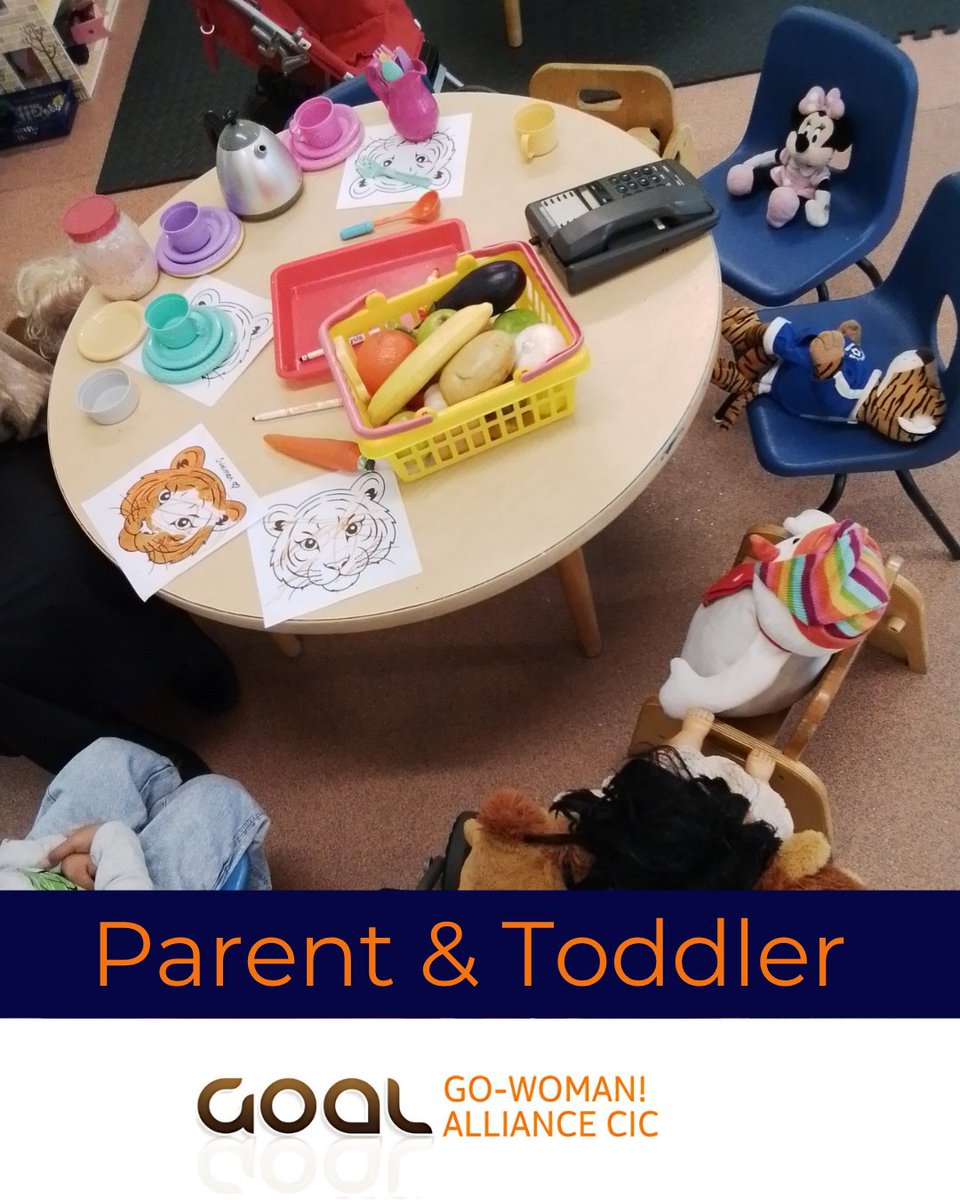 goal_info's tweet image. What happens when a tiger turns up to tea? 🐯

Our Parent &amp;amp; Toddler “book of the month” brings stories to life, building language, imagination and confidence.

The Tiger Who Came to Tea is always a favourite! 📚

Funded by @BBCCiN  

#EarlyYears #LearningThroughPlay