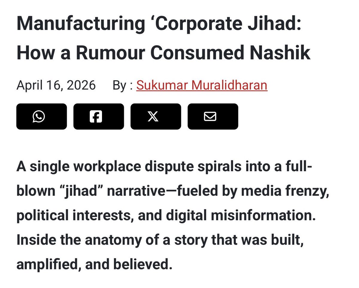 There are 9 FIRs and an intense investigation that had women police officers go undercover to check what’s happening there. 3 more of those affected have recorded their statements and we already have people dismissing the women’s lived experiences by calling it bogus. Sexual