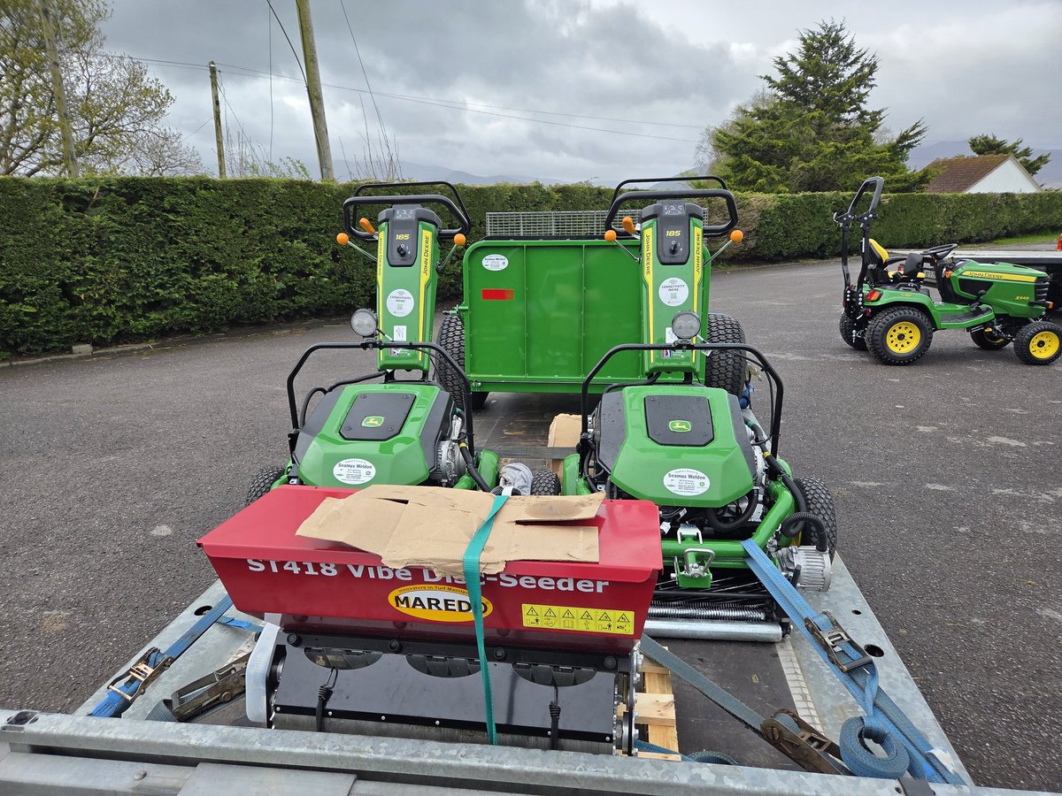 weldon_08's tweet photo. Take the worry out of soaring fuel costs 💰 we can supply the  JD 185E , JD 225E walk behind  greens mowers call for demo. https://t.co/4ph2iLByD5