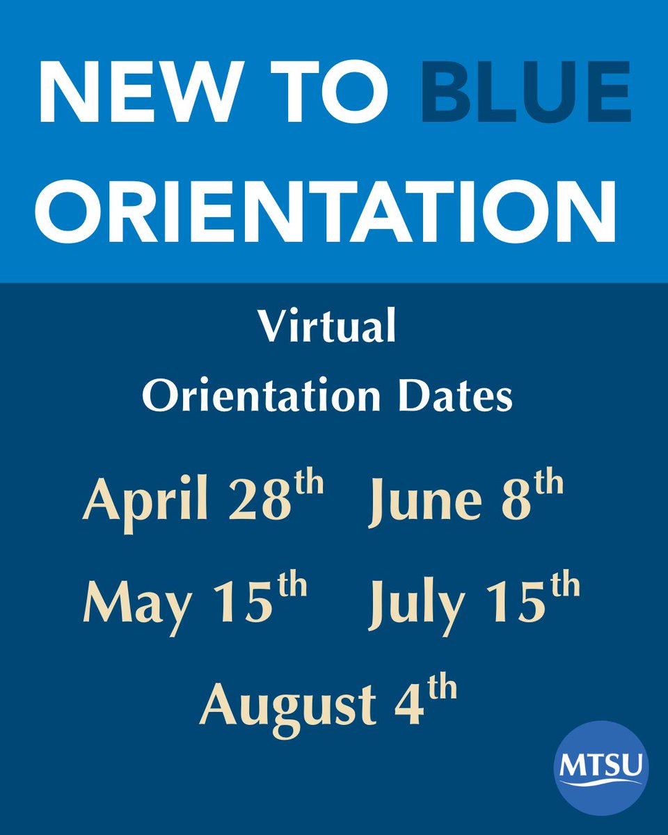 MTSU Admissions tweet media