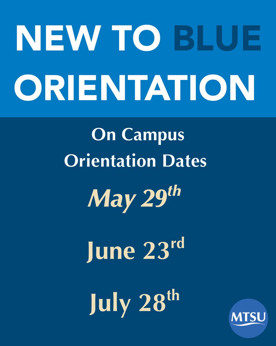 MTSU Admissions tweet media