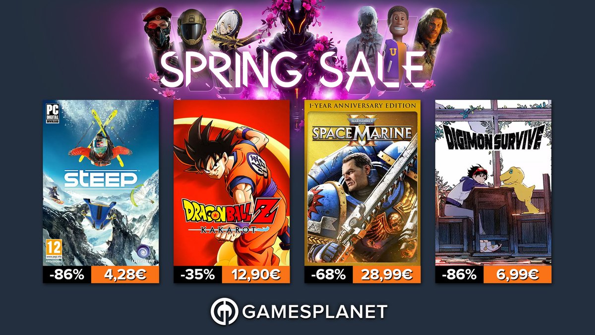Gamesplanet France 🌸 SPRING SALE 🌸 tweet media