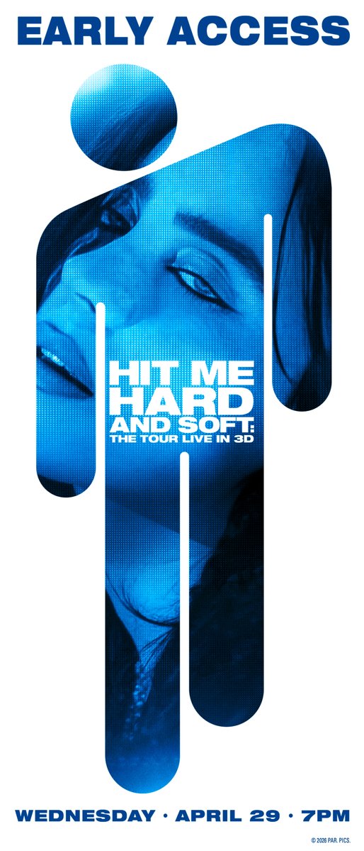 HIT ME HARD AND SOFT 3D MOVIE tweet media