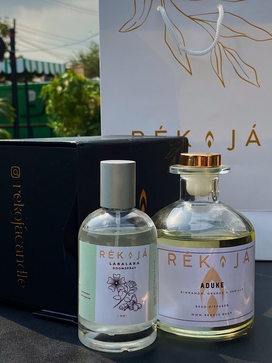 What’s your go to? Roomspray or diffuser? Tell us why in the comments👇🏾

All products are available to shop on our website rekoja.shop