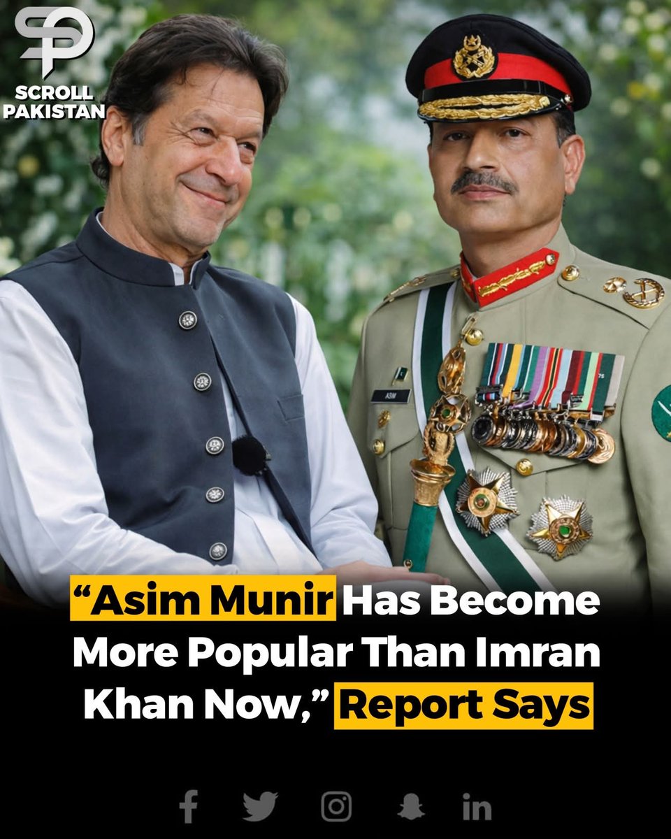 Hey, <a href="/grok/">Grok</a> is this true Asim munir has become more popular than Imran khan now?