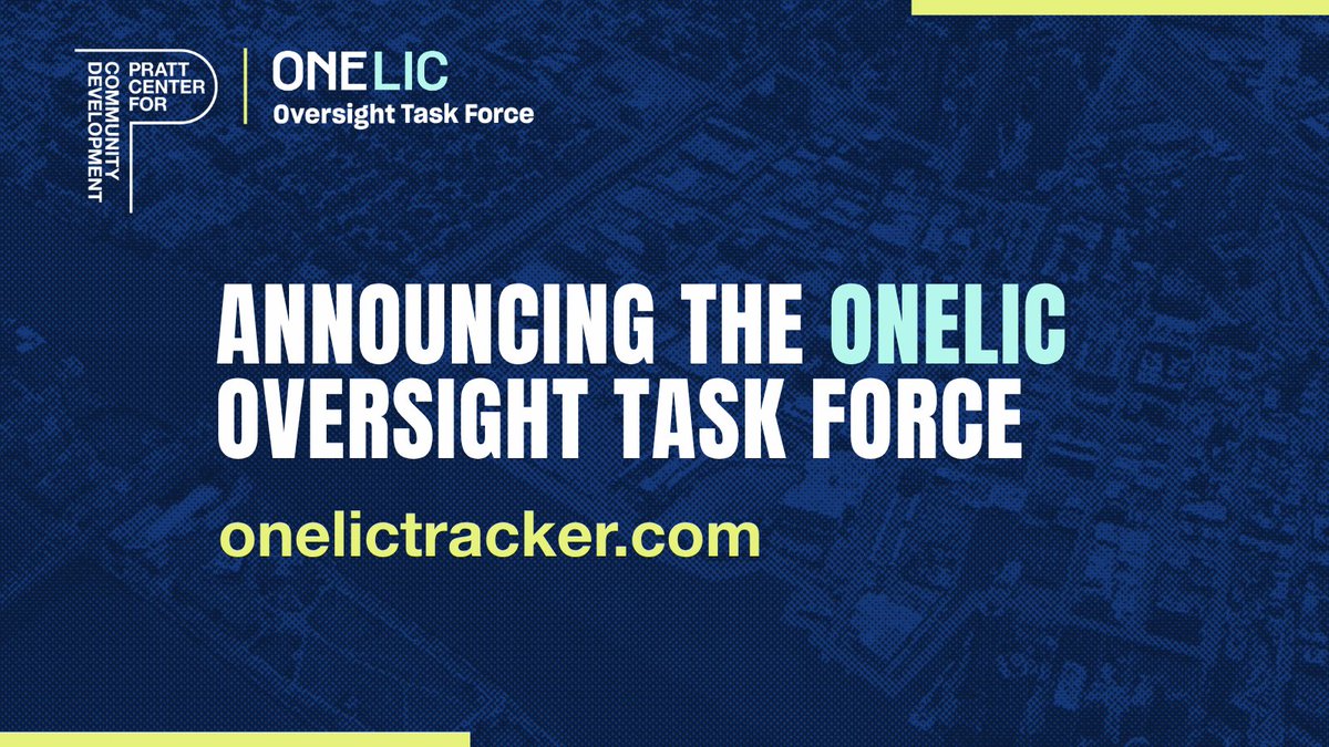 prattcenter's tweet photo. Announcing the OneLIC Oversight Task Force! Convened to track commitments from the 2025 rezoning, it brings residents, community leaders, and City agencies together to share updates and ensure accountability. Facilitated by Pratt Center. 

Learn more: https://t.co/ptN1IaOXj6 https://t.co/rsAsZn5tP7