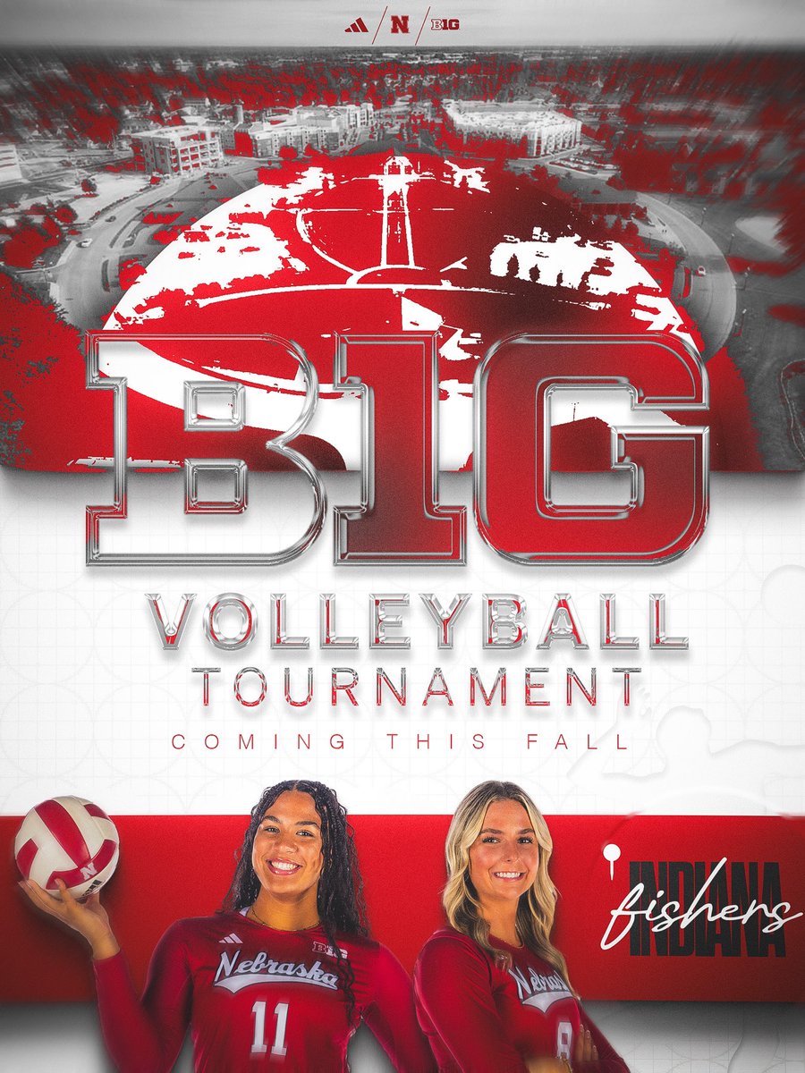 The B1G news is here! 🤭🤭

<a href="/B1GVolleyball/">Big Ten Volleyball</a> will host its first conference tournament in Fishers, IN this fall!