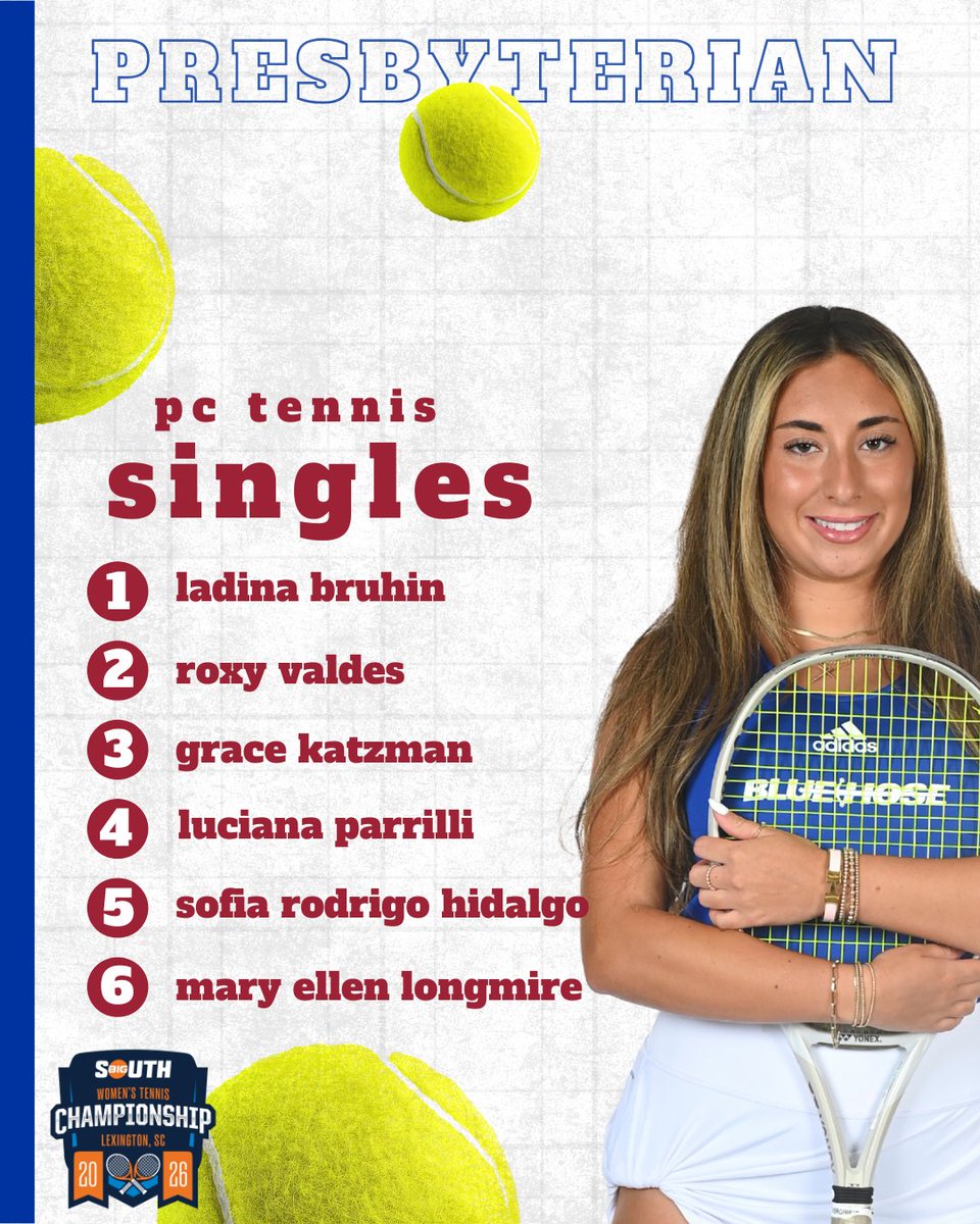 BlueHoseWTen's tweet photo. We take the doubles point with wins on courts two and three!

Singles Lineup #GoBlueHose https://t.co/ezdFHh4gwS