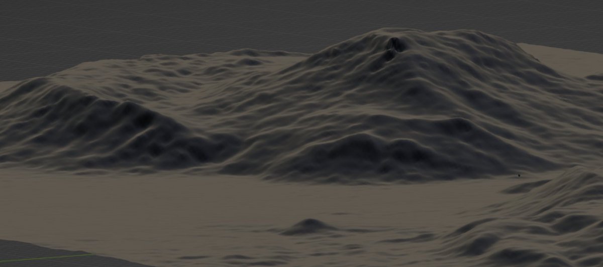 Viewed from the north a 3D model of the rings structure in southern Malawi