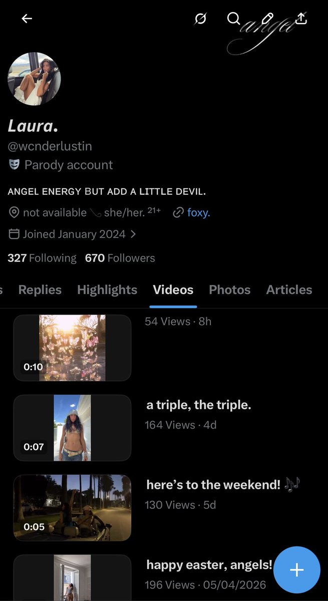 𝙇𝙖𝙪𝙧𝙖. tweet media