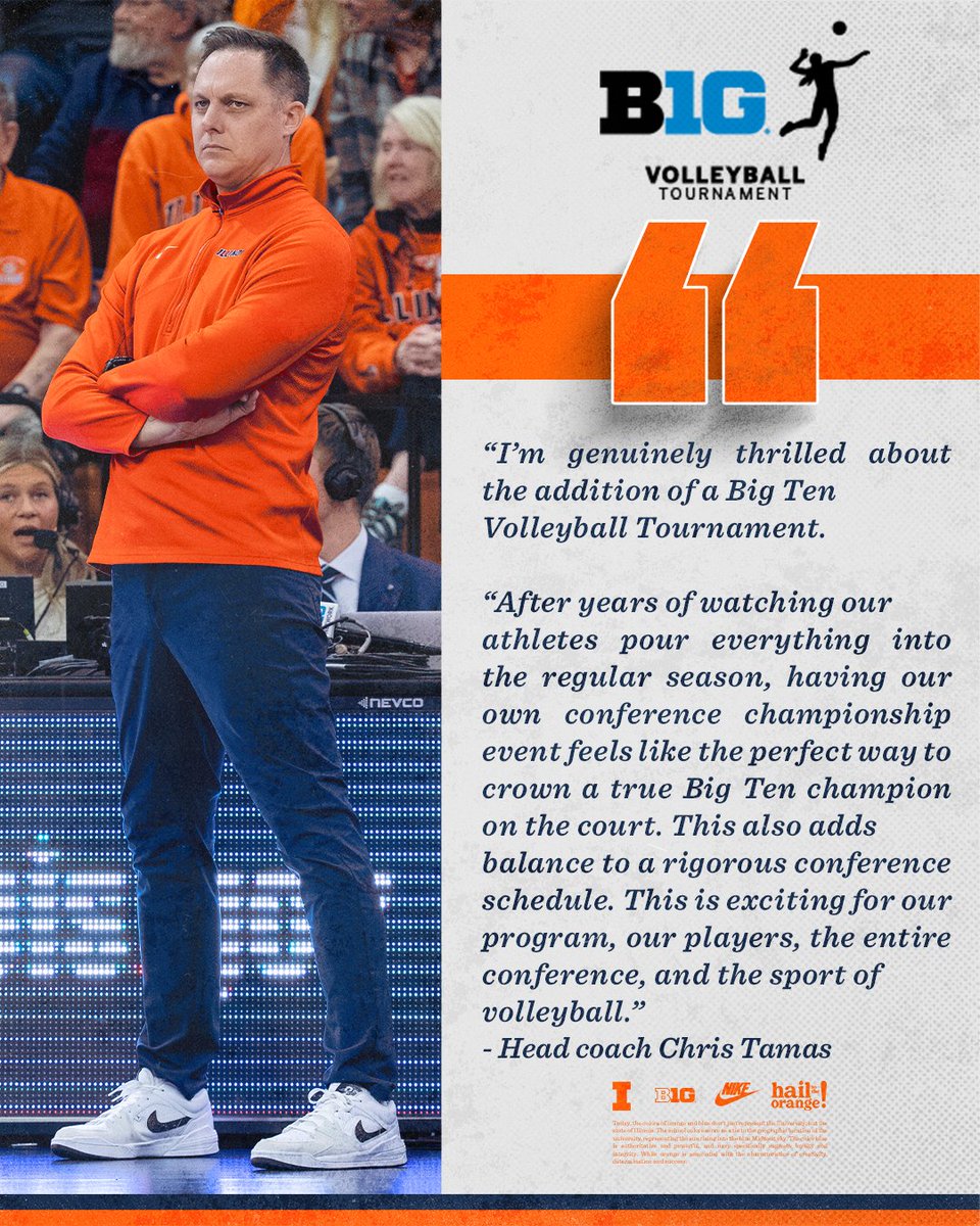 Illinois Volleyball tweet media