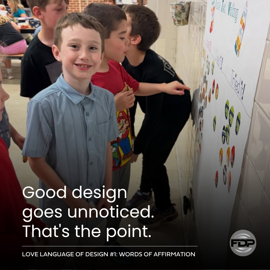 FDP_DesignPros's tweet photo. Words of affirmation in design aren’t spoken - they’re built into how a space supports its users every day.

When design is done well, it doesn’t need to speak. It shows up in how people use the space with confidence. https://t.co/va4j58ukwk