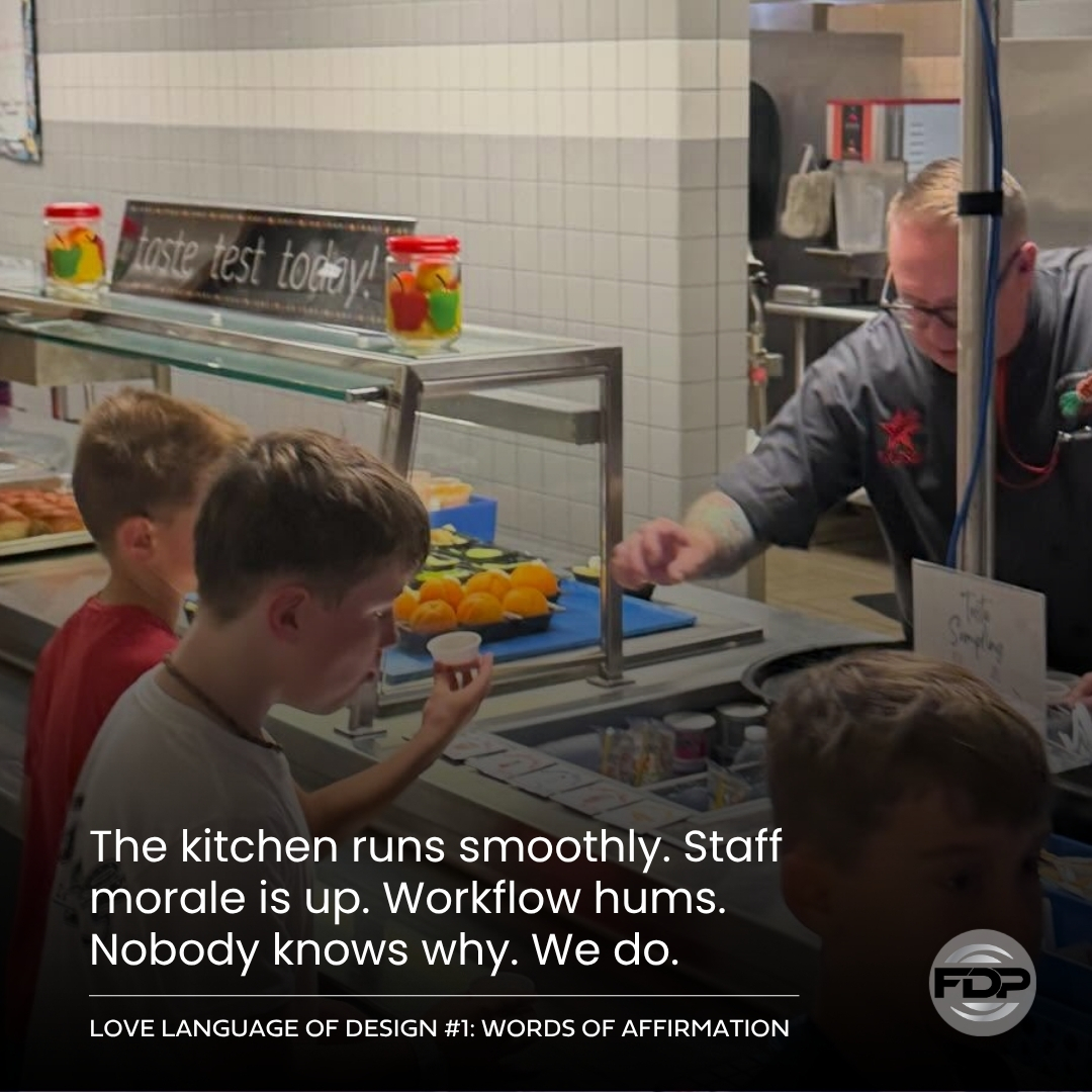 FDP_DesignPros's tweet photo. Words of affirmation in design aren’t spoken - they’re built into how a space supports its users every day.

When design is done well, it doesn’t need to speak. It shows up in how people use the space with confidence. https://t.co/va4j58ukwk