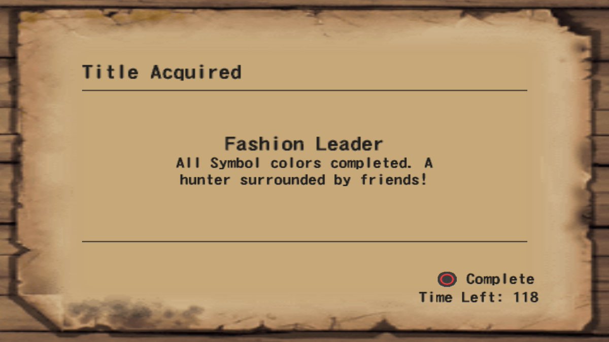 Daryl433BR's tweet photo. All color symbols completed.
#mh2dos #monsterhunter https://t.co/p8iHFlGyBF