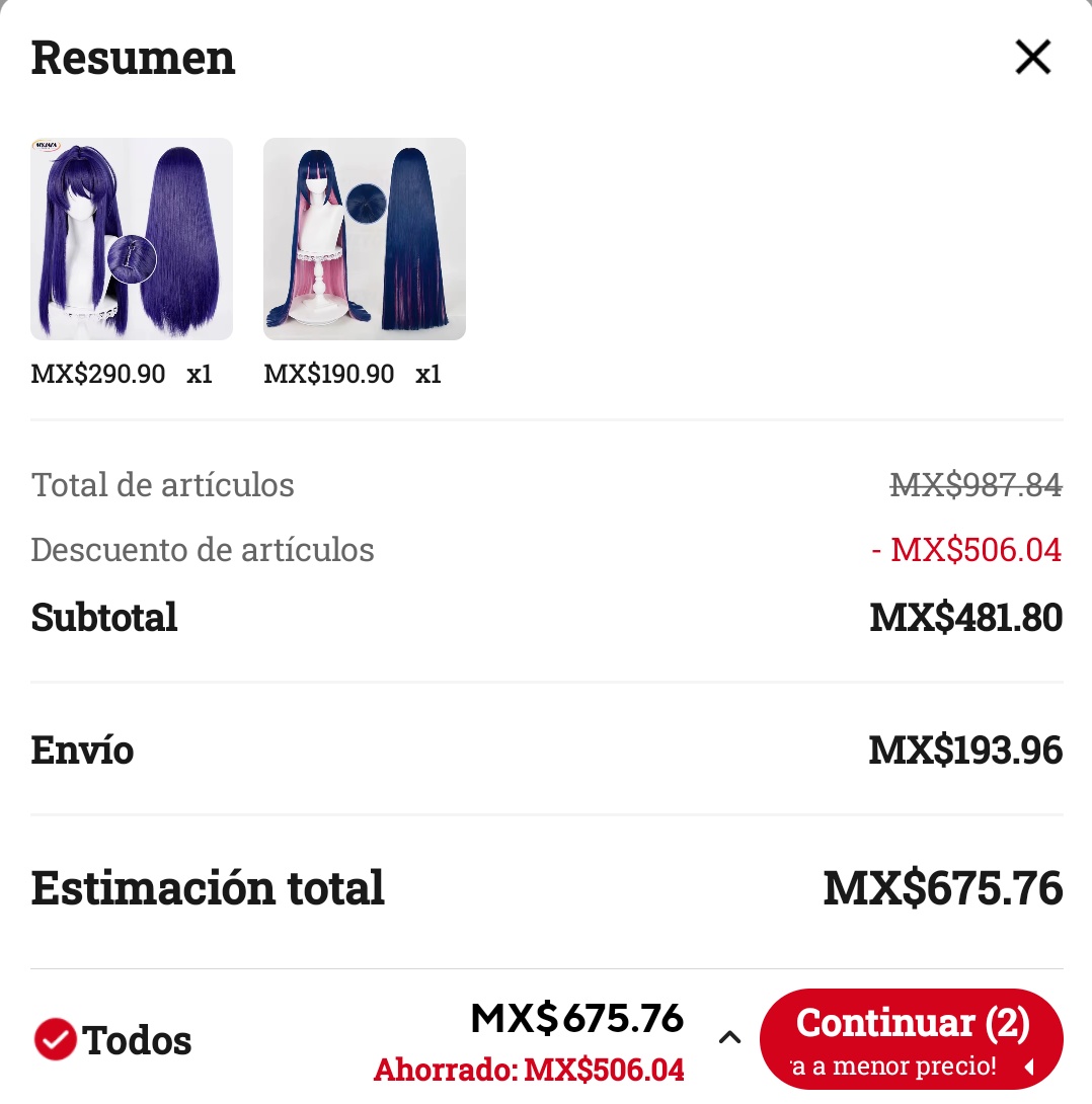 Yo viendo que si va a salir caro comprar pelucas aaa