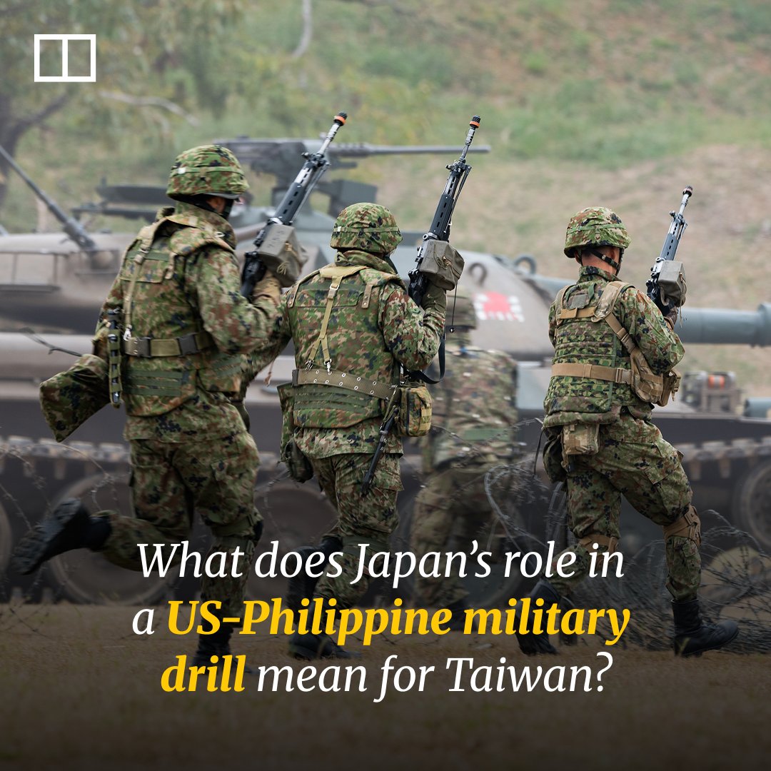 SCMPNews's tweet image. “Japan is increasingly concerned by the likelihood of a Taiwan military crisis.”

(Link in comments)

#japan #philippines #usa #military #news #scmpnews #scmp