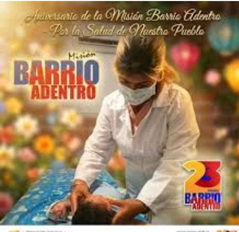 CDIsantabarbar's tweet photo. Desde el Centro Diagnóstico Integral de santa bárbara de Zulia, Municipio Colón.
Fidel y Chávez viven en cada CDI en cada Consultorio. 
#BarrioAdentro23Años
#CubaCoopera https://t.co/NMzyFOPa07