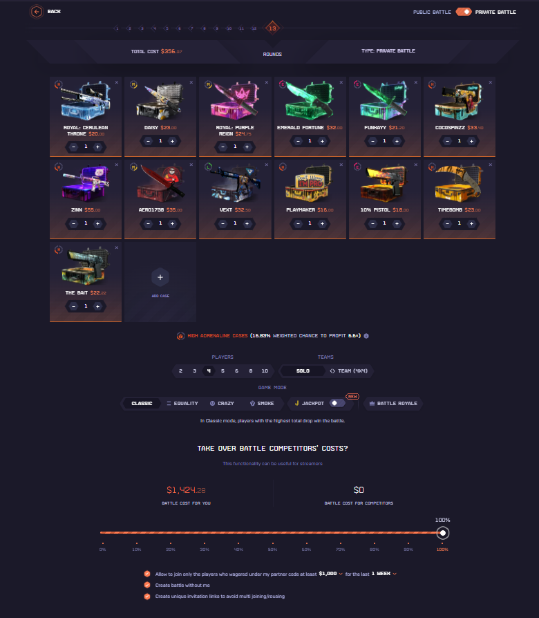 🚨$1424 (%99 Sponsored) FREE BATTLE!🚨
🆚4 winners 2x1v1🆚
✅RT + Tag 1✅
💰Wager at least $1000 "ZINN" (Show Proof)💰

⏳Rolls in a week

🔥EXTRA $50 For Random RT + Tag🔥

❗️The deposit must be done after this post!

📌YOU MUST SHOW PROOF IN OUR DISCORD SERVER UNDER