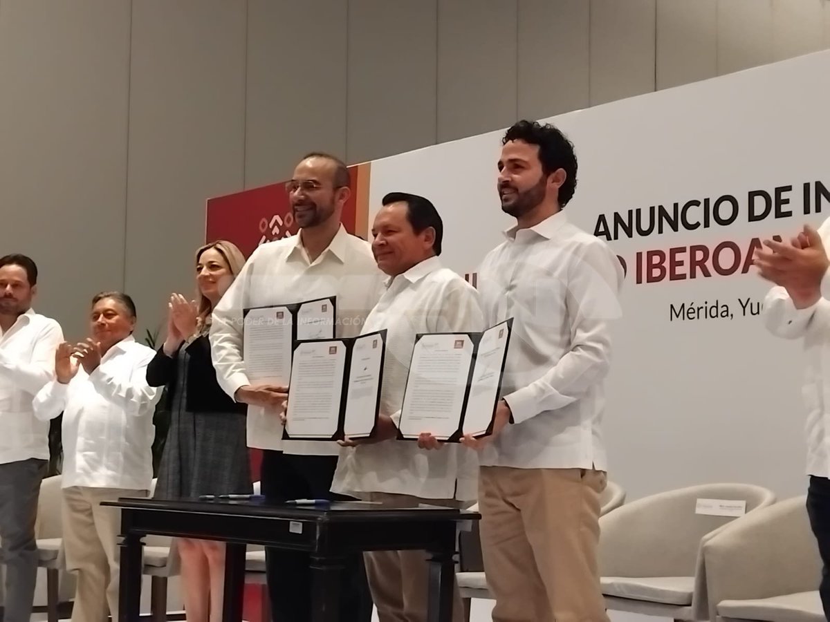 SIPSENOTICIAS's tweet photo. ¡Se amplía la oferta educativa superior en Yucatán! 🏫Yucatán suma una nueva opción para las y los jóvenes que inician su formación profesional. El Gobernador @huachodiazmena anunció la llegada de la Universidad Iberoamericana, que se ubicará en la comisaría de Cosgaya, en Mérida https://t.co/FIS9qS5syC