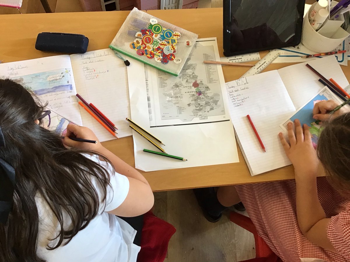 KincraigY4's tweet image. We created our own key to show Lancashire, Cumbria, Merseyside, Cheshire and Greater Manchester! #Geography