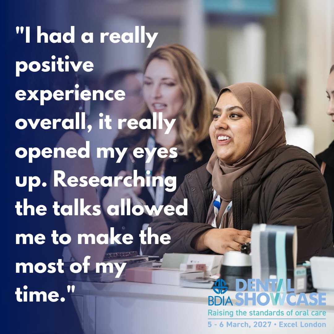 BDIA Dental Showcase tweet media