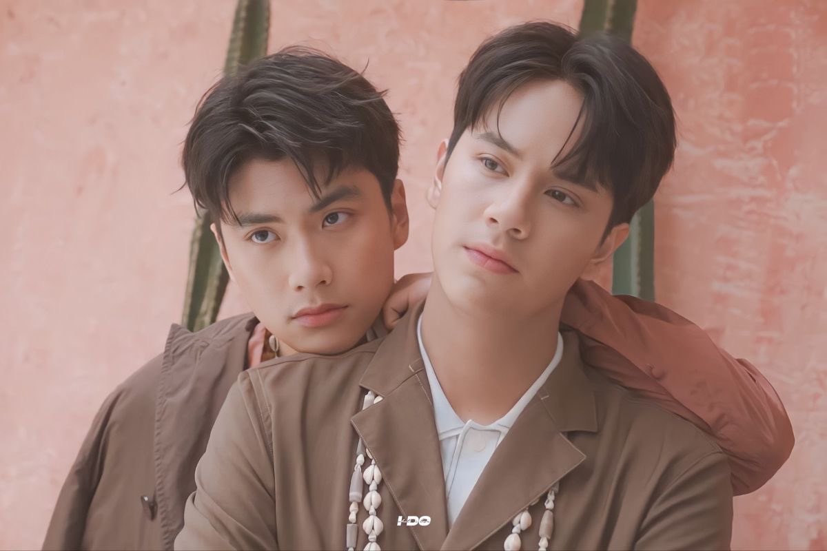 ohmpawatNNN's tweet image. 💛🤎💚💙 #OhmNanon